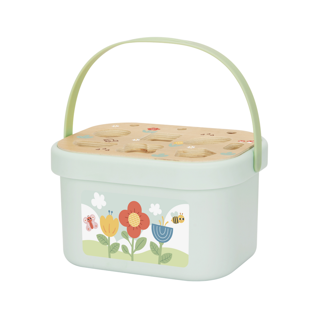 ბაღის ნაკრები – ხის საგანმანათლებლო ნაკრები