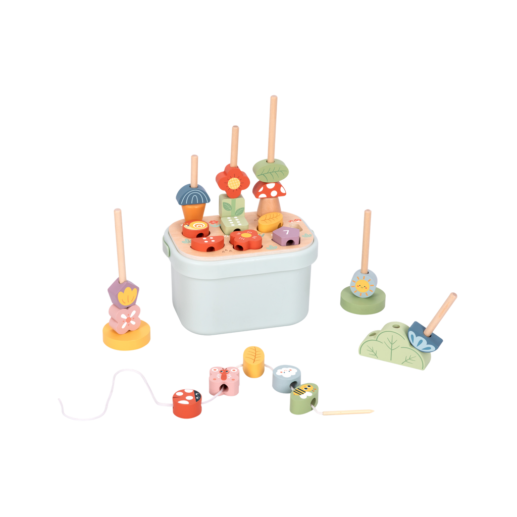 ბაღის ნაკრები – ხის საგანმანათლებლო ნაკრები