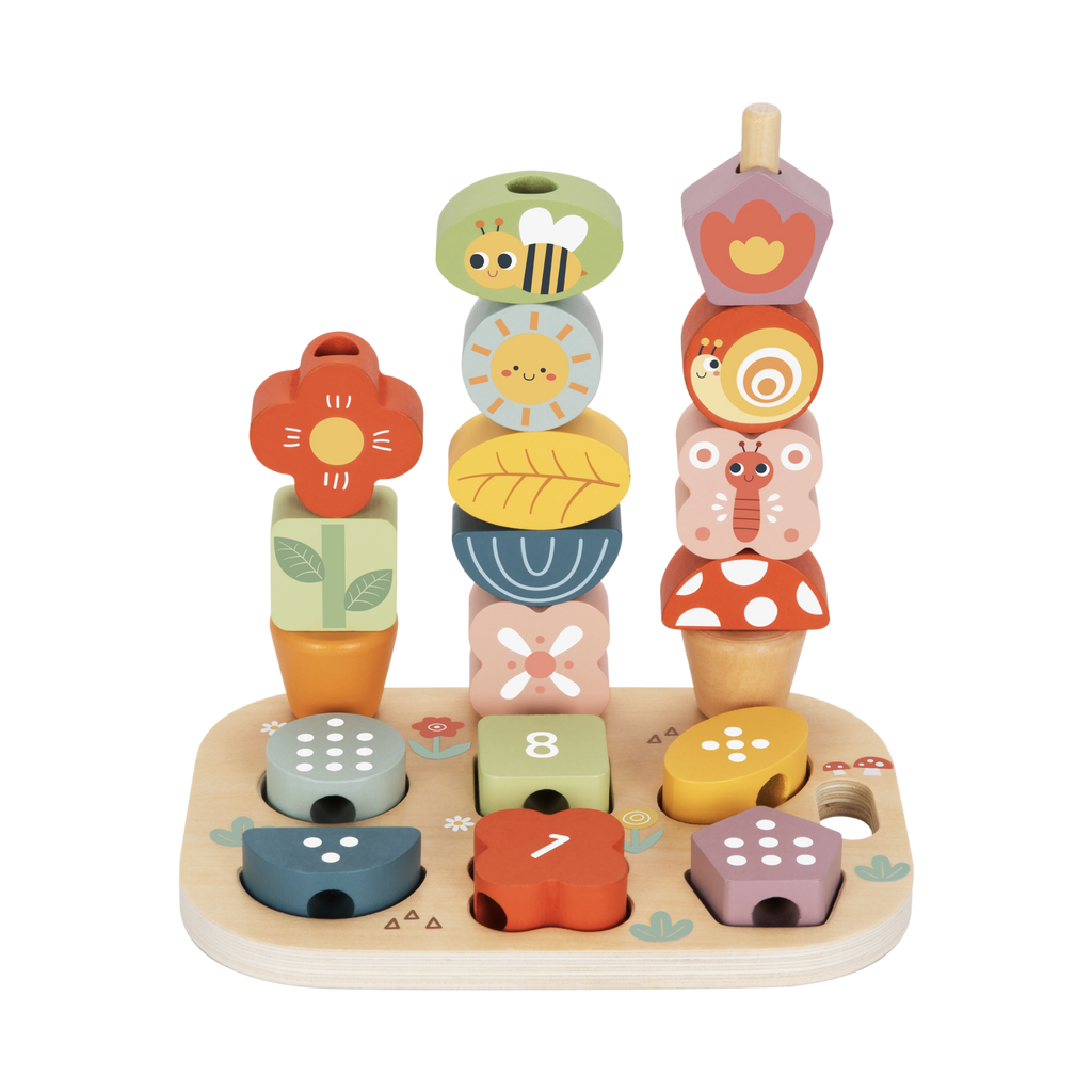 ბაღის ნაკრები – ხის საგანმანათლებლო ნაკრები