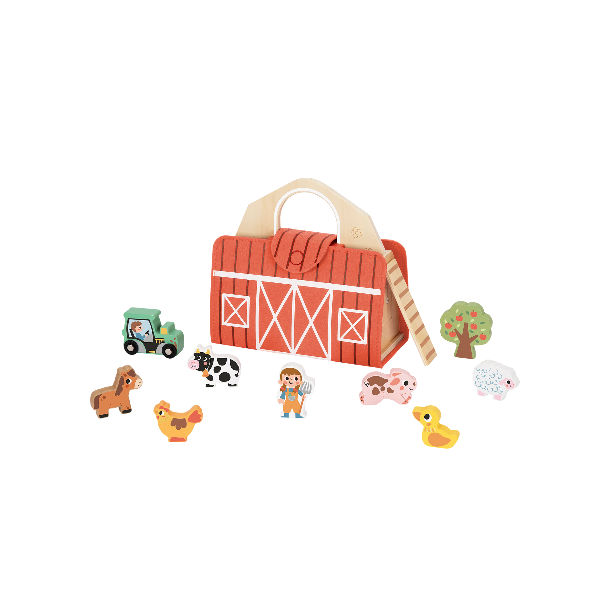 ფერმა სათამაშო ნაკრები — „პატარა სოფელი დიდი ისტორიებით“