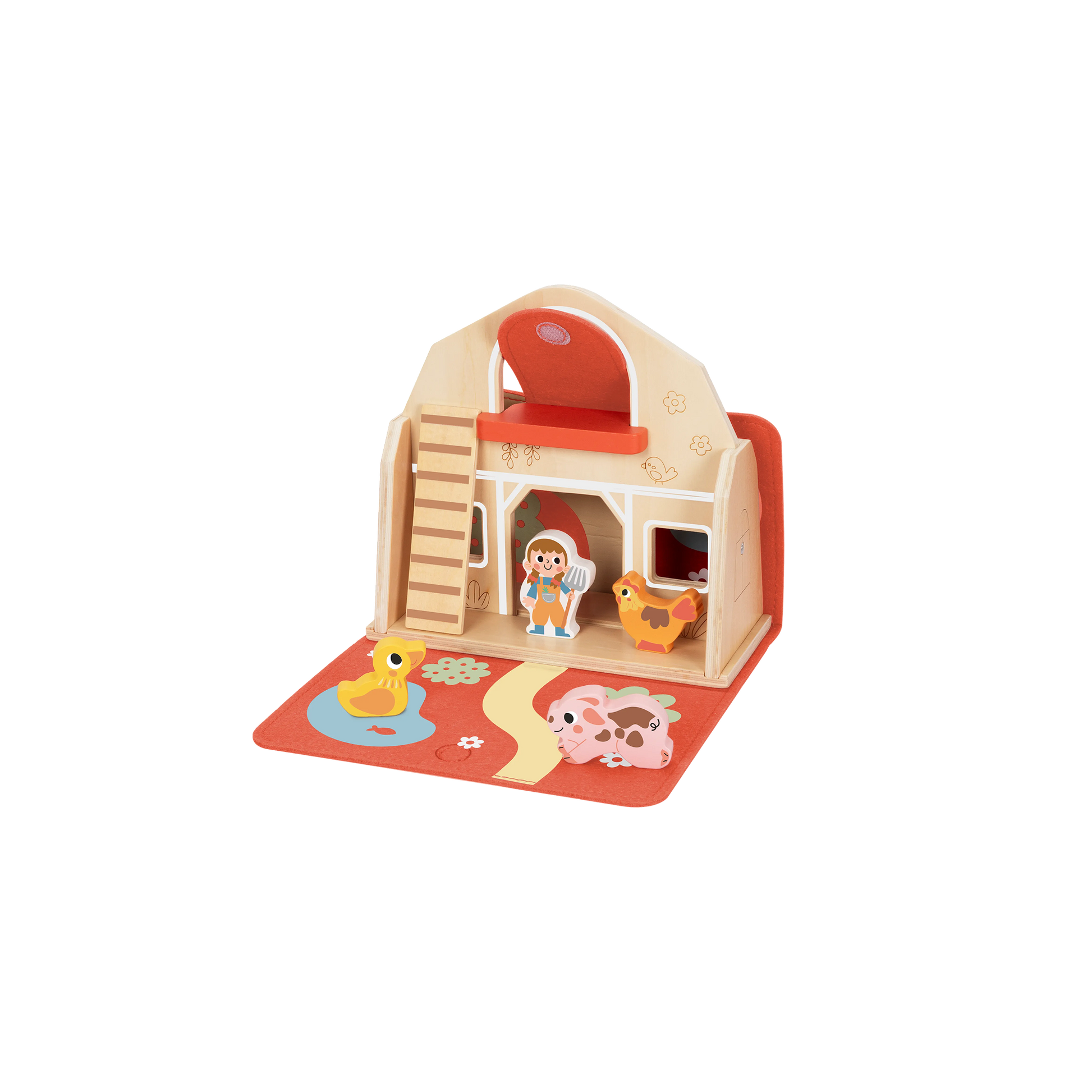 ფერმა სათამაშო ნაკრები — „პატარა სოფელი დიდი ისტორიებით“