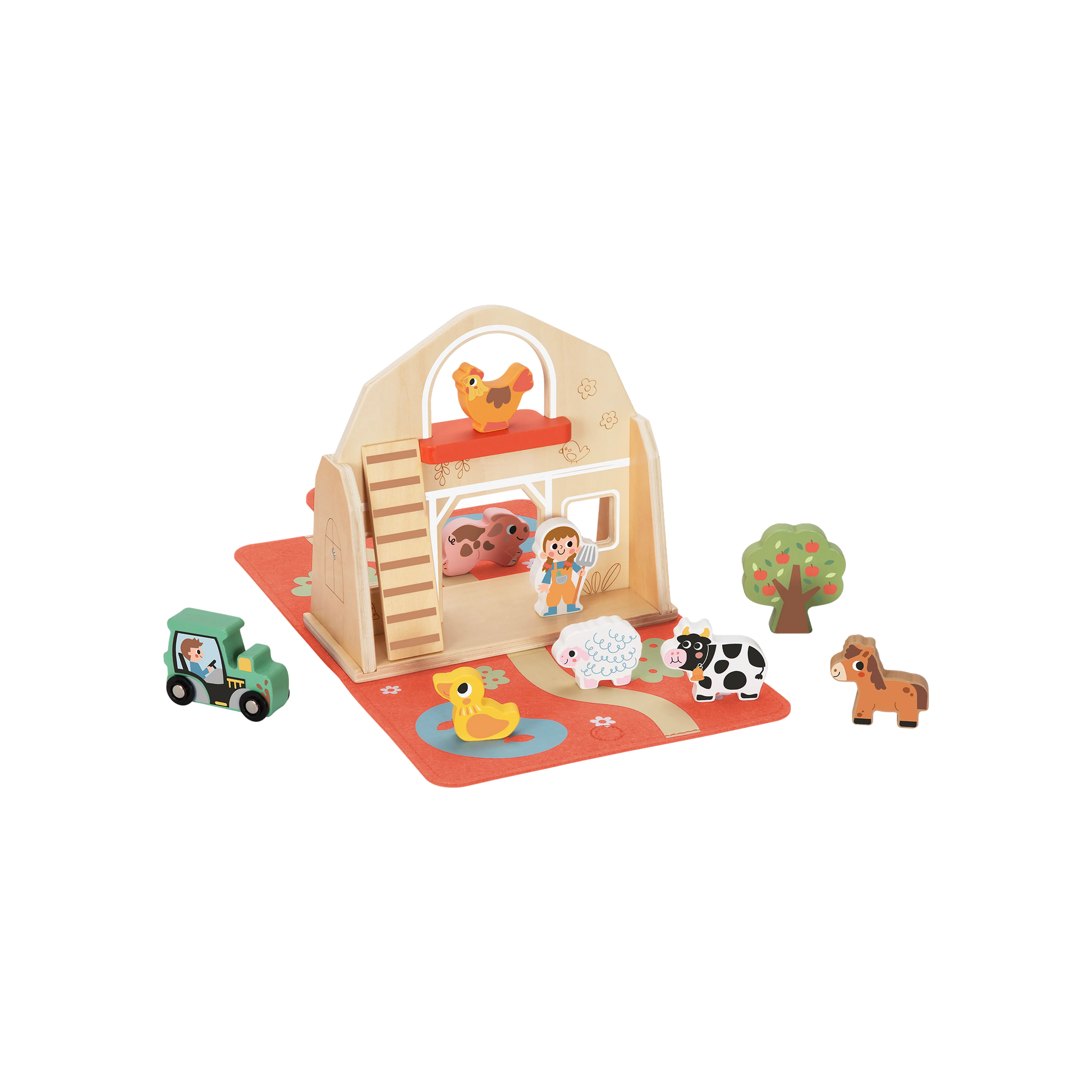 ფერმა სათამაშო ნაკრები — „პატარა სოფელი დიდი ისტორიებით“