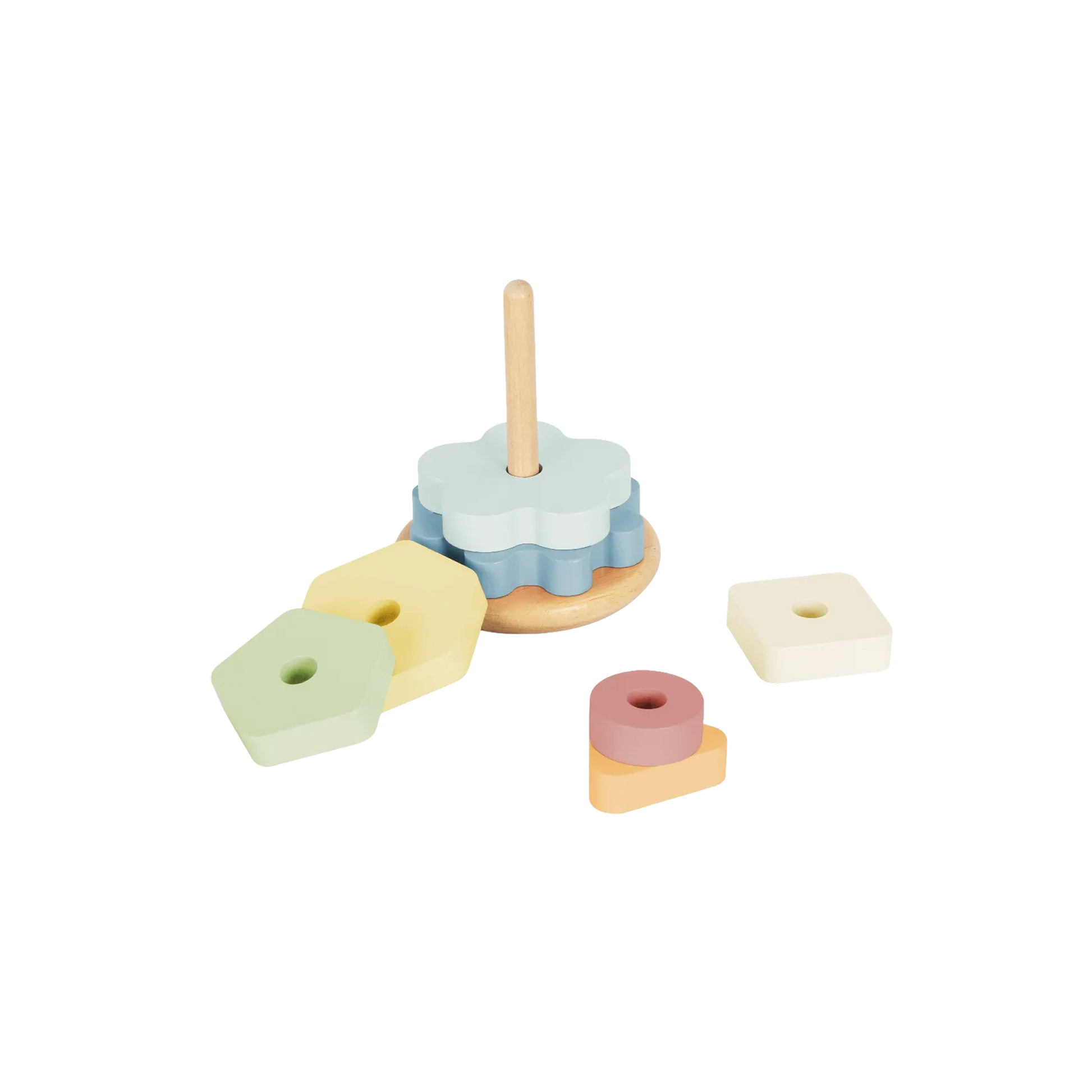 3-ინ-1 ჟირაფის ყუთი – ხის საგანმანათლებლო ნაკრები