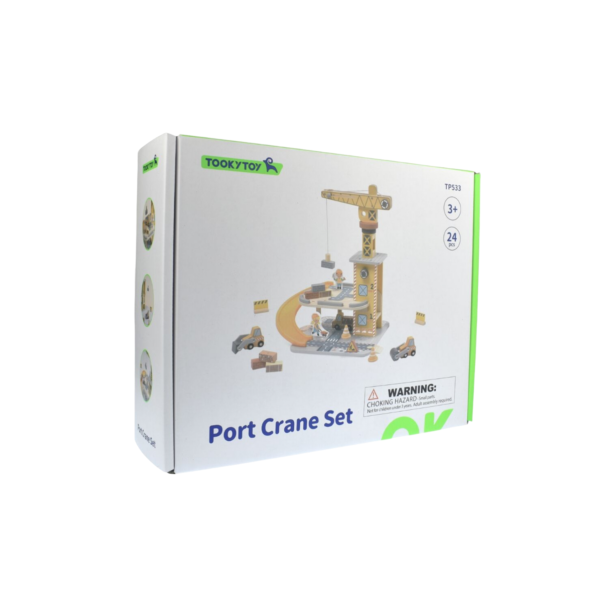 Port Crane Set — “Harbor Crane Construction Playset”