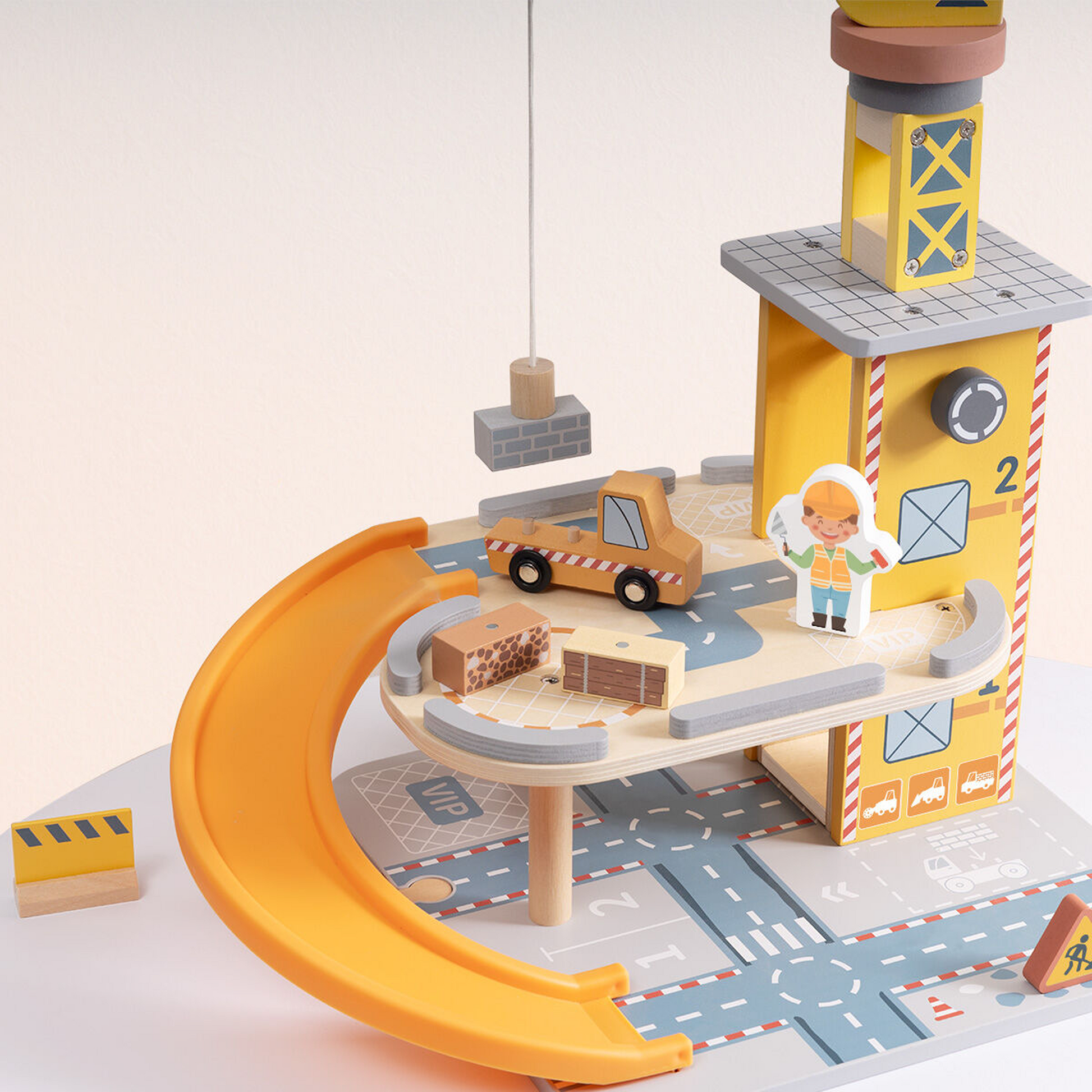 Port Crane Set — “Harbor Crane Construction Playset”