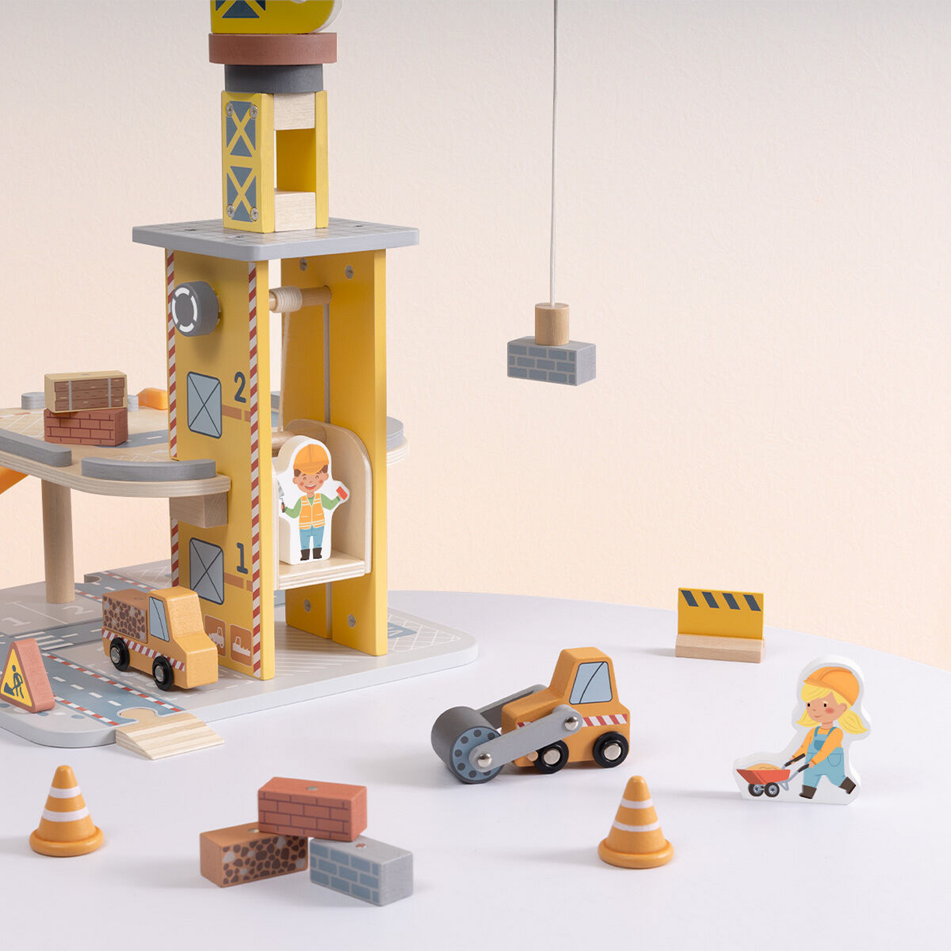 Port Crane Set — “Harbor Crane Construction Playset”