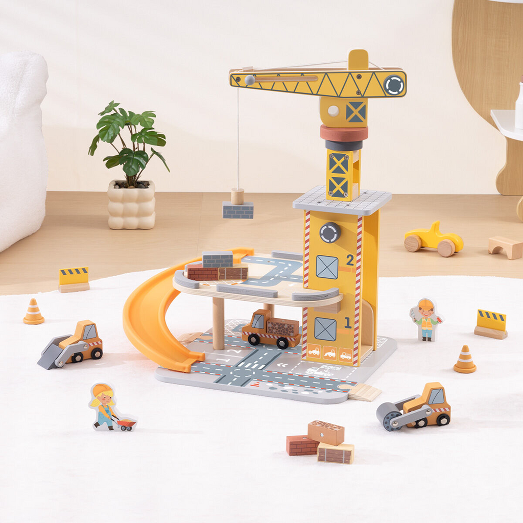 Port Crane Set — “Harbor Crane Construction Playset”
