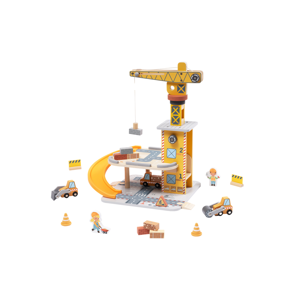 Port Crane Set — “Harbor Crane Construction Playset”