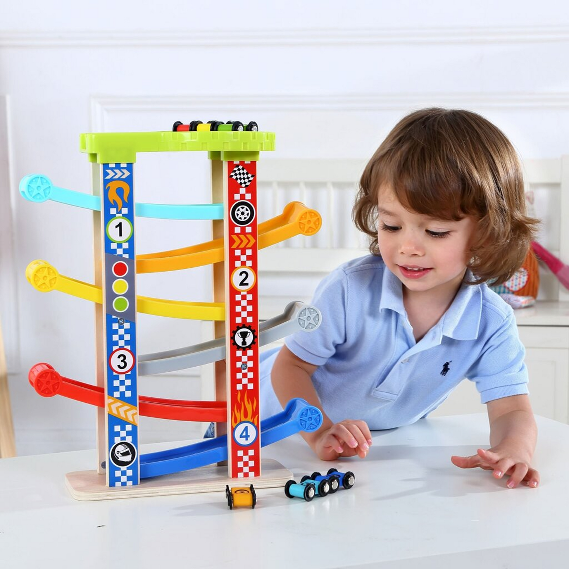Sliding Tower – Large — “Car Sliding Tower Playset”